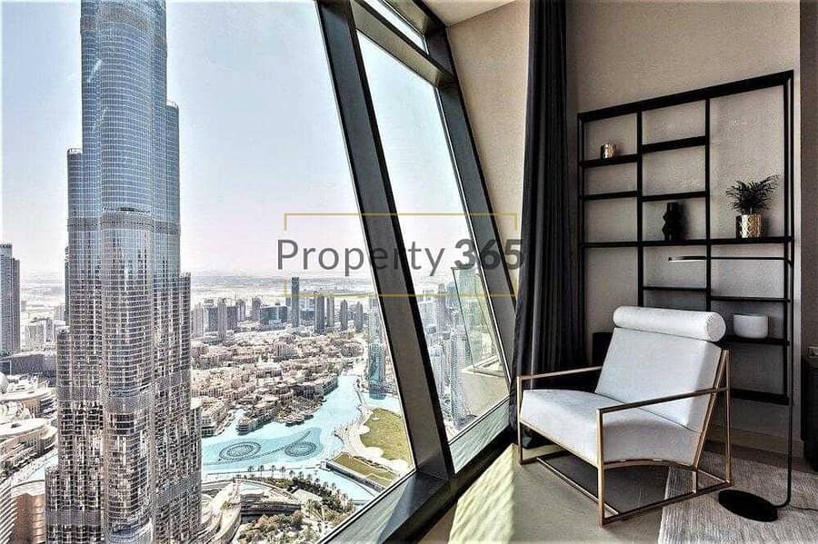 11 Full Burj Khalifa view / 2 Bedrooms / Prime location