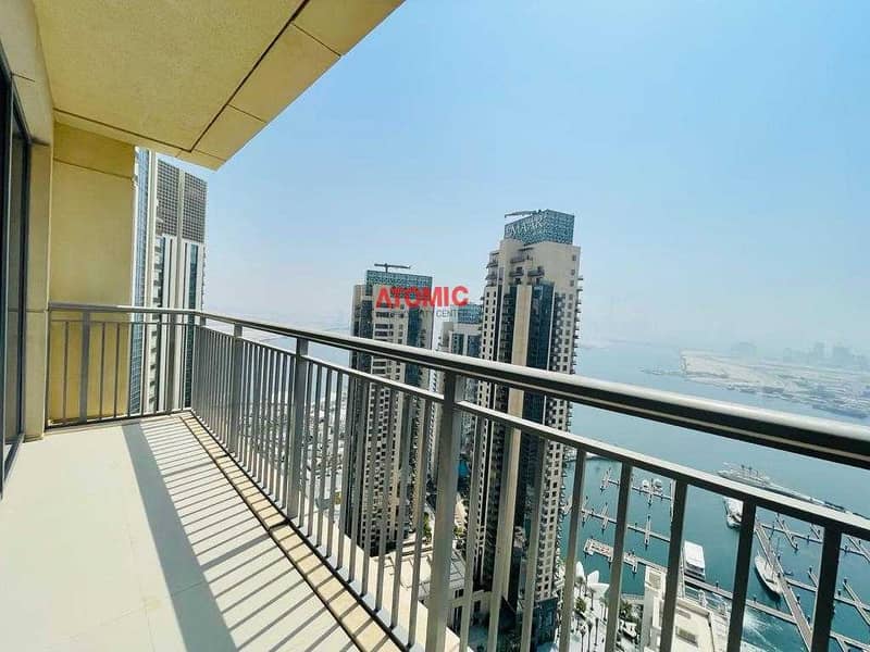 11 FULL SKYLINE VIEW l 3BHK+MAID l CHILLER FREE