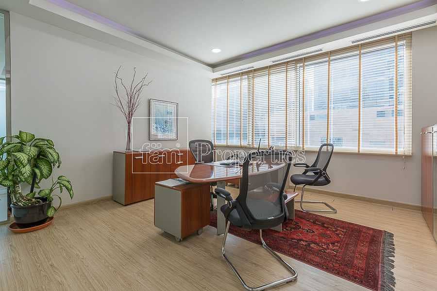 7 Spacious Half Floor with Burj View | Bay Square