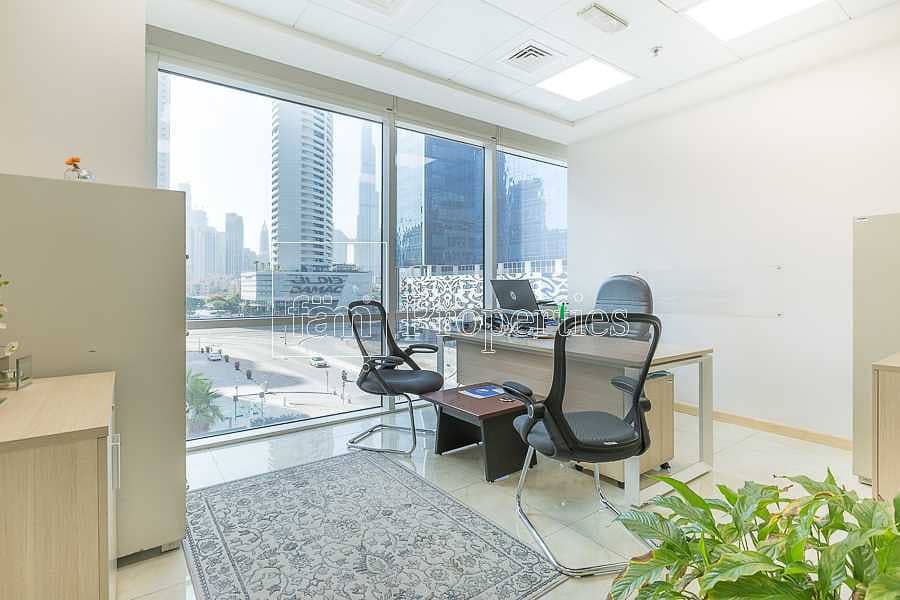 11 Spacious Half Floor with Burj View | Bay Square