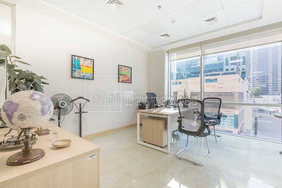 18 Spacious Half Floor with Burj View | Bay Square