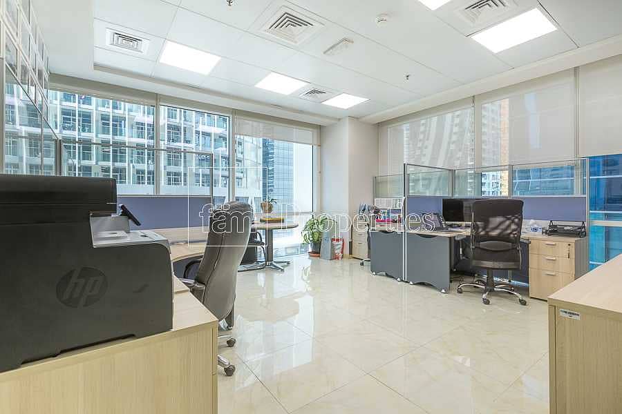 25 Spacious Half Floor with Burj View | Bay Square