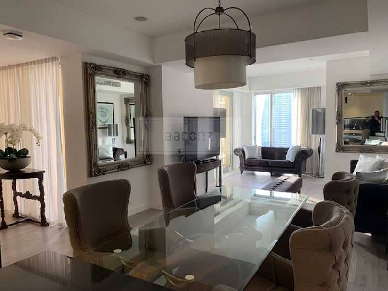 25 Stunning Marina & Sheikh Zayed Road View | Mid Floor | Fully-Furnished 2BR