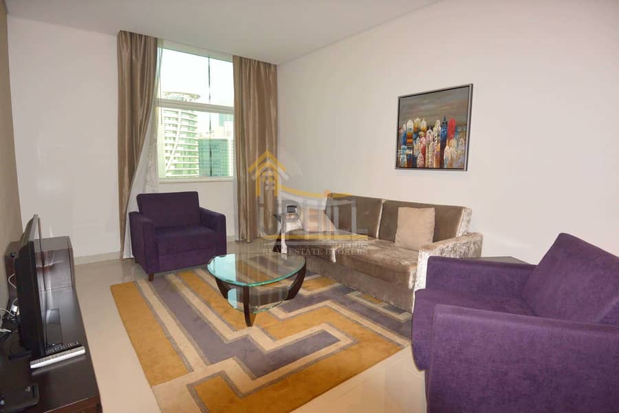 3 Canal View| 2 beds Furnished Damac Cour Jardin