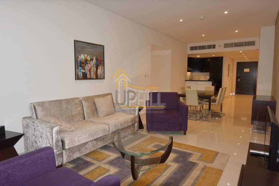 5 Canal View| 2 beds Furnished Damac Cour Jardin