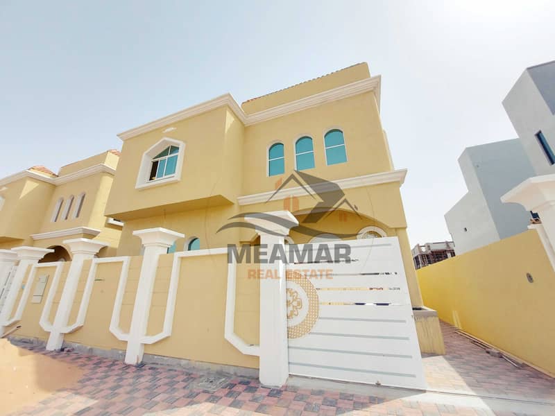 For sale, a villa in the Jasmine area near Sheikh Mohammed bin Zayed Street, freehold for all nationalities, with bank installments suitable for everyone