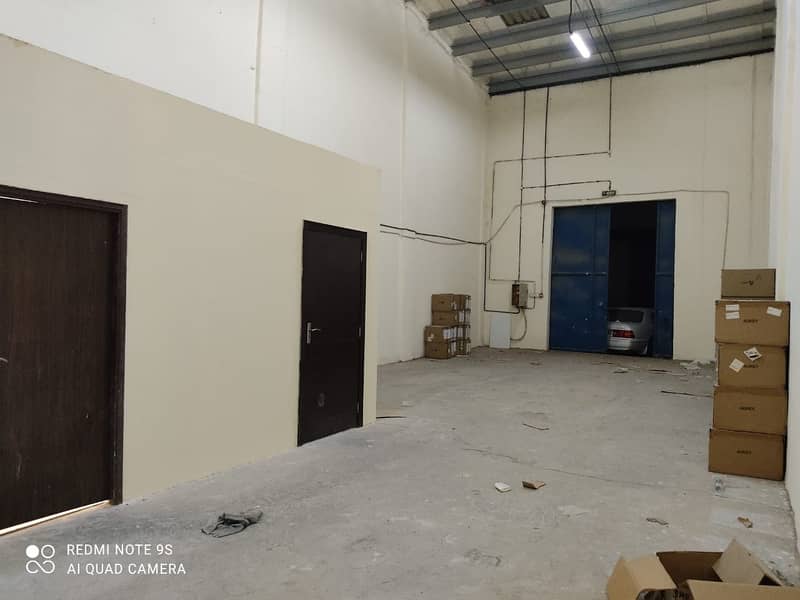COVID OFFER 1500  SQ FT WAREHOUSE AL QUOS COMMERCIAL