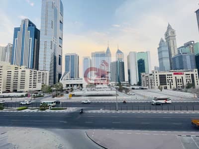 Brand new 1bhk with 30 days free open view full furnished on sheikh zayad road