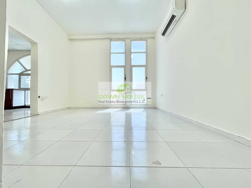 8 H:  studio flat with huge separate kitchen for rent in Khalifa city A