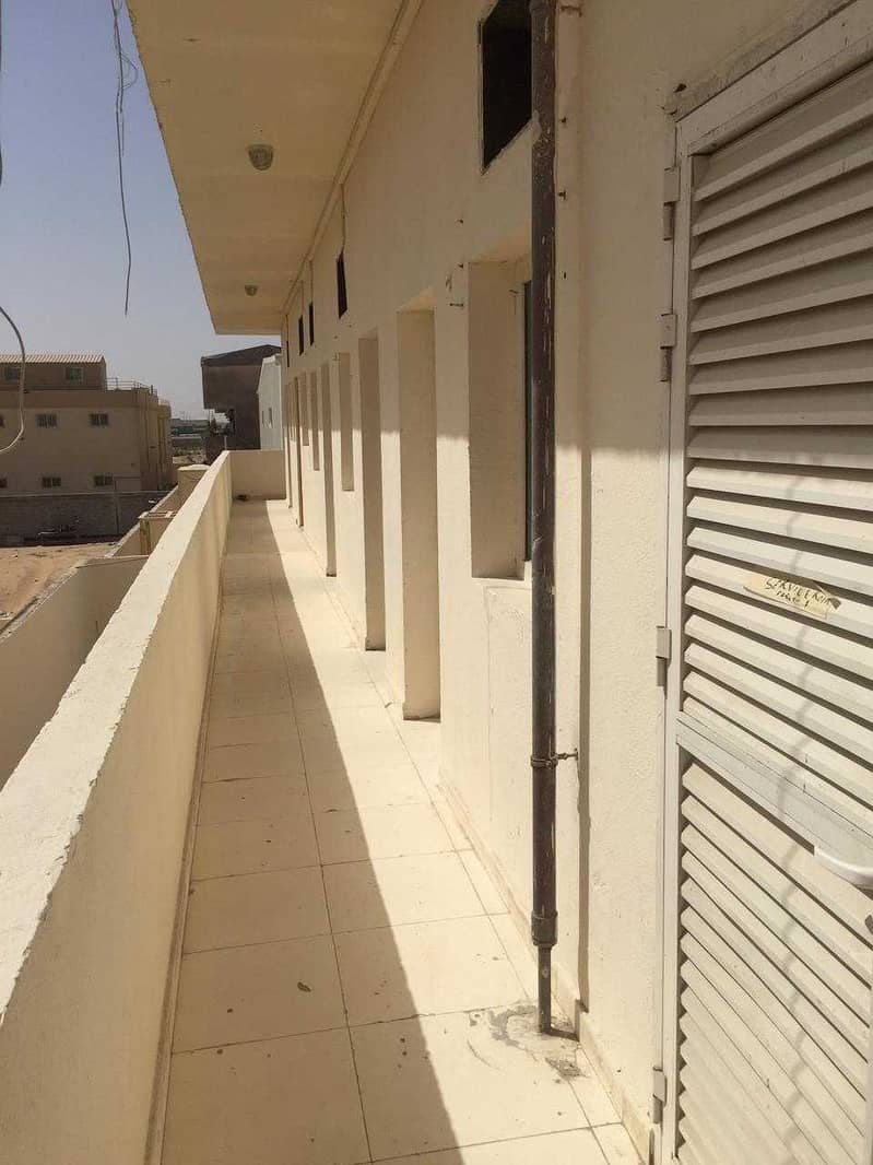 29 27 rooms Labor Camp with electricity available in Al Sajaa Industrial