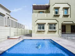 Ready for Occupancy 3BR +Maids Villa with Shared Swimming Pool