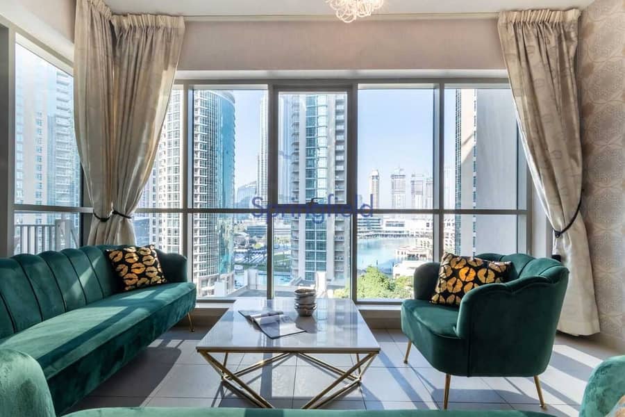 5 Spacious | Burj & Fountain View |  Fully Furnished