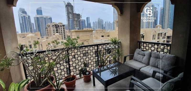 11 Spacious 2 Bedrooms and Balcony with a great view