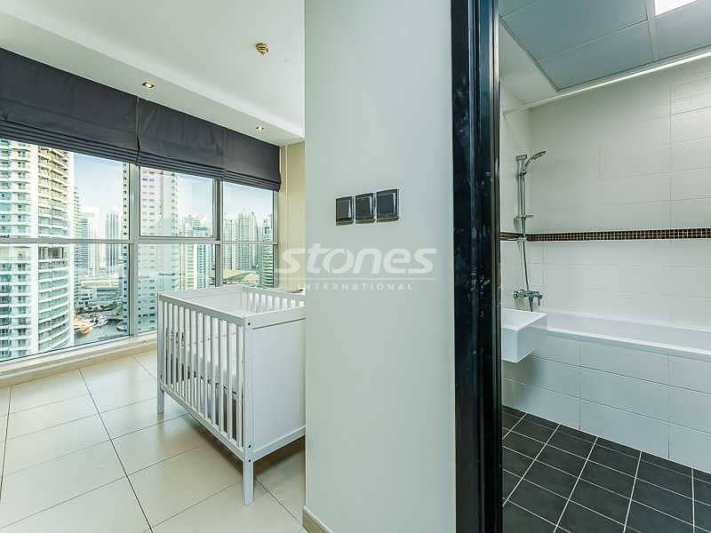 7 Sea and Marina View | Fully Furnished with Study