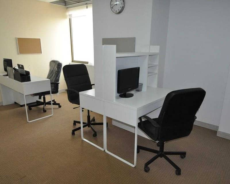 7 Furnished & New Office Space |