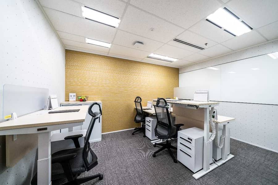 10 Furnished & New Office Space |