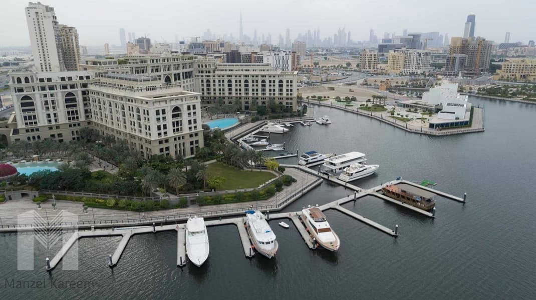 4 G+7 plot in Jaddaf waterfront next to Palazzo Versace hotel