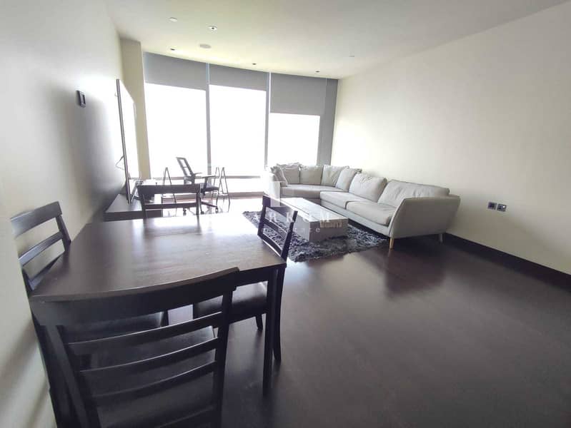 5 Fully Furnished | Sea View | 1BR | Vacant | High Floor
