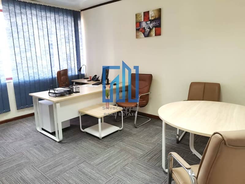 7 Furnished Fitted Offices | Well Serviced | Vacant