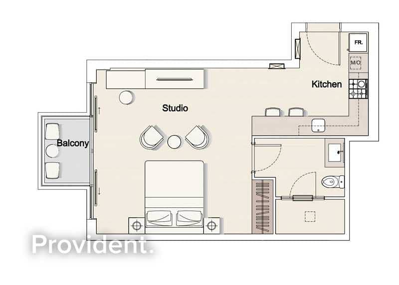 17 Exclusively Managed | Brand New | Large Studio