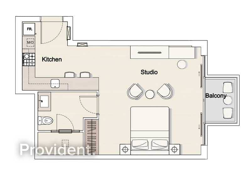 18 Exclusively Managed | Brand New | Large Studio