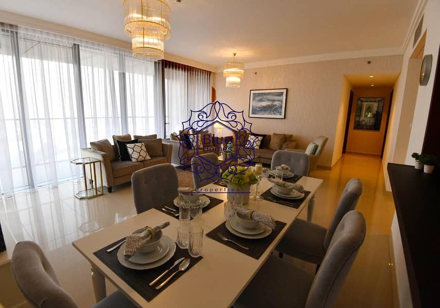 8 FULLY FURNISHED |FOUNTAIN AND BURJ VIEW 2BHK | LUXURY