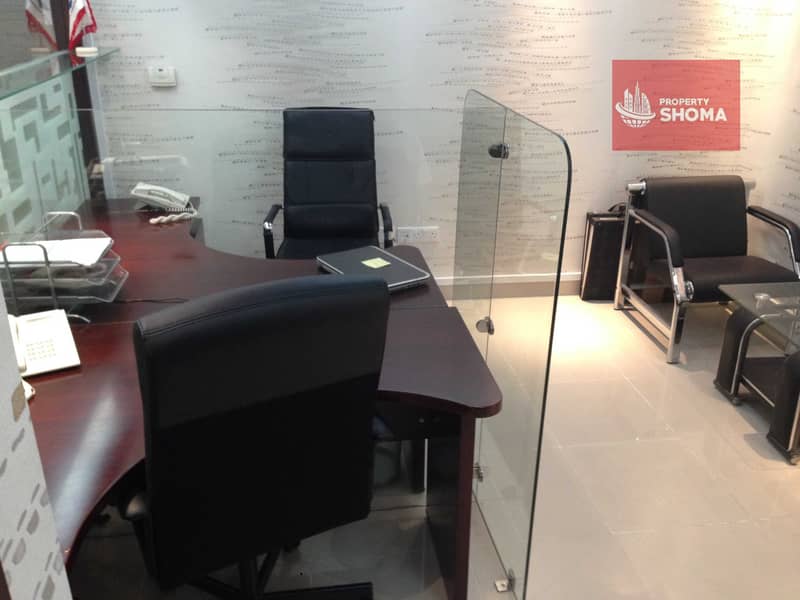 7 Furnished | Office For Rent in Aspect tower