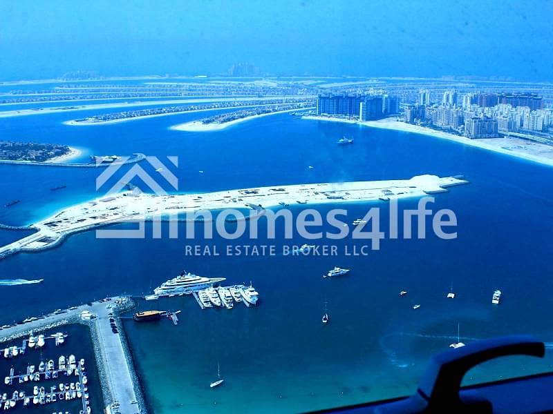 4BR with Full Sea and Palm View in Elite Residence