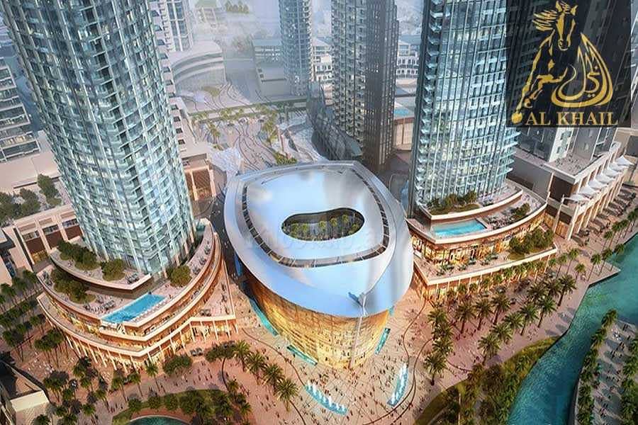2 Amazing Boulevard View! Own Elegant 1BR in Downtown Dubai