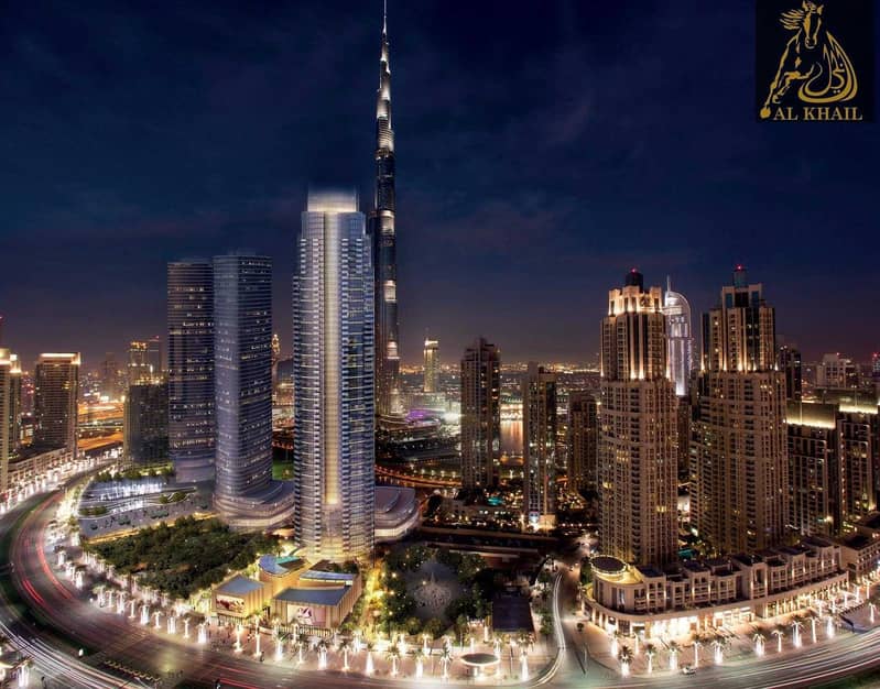 4 Amazing Boulevard View! Own Elegant 1BR in Downtown Dubai