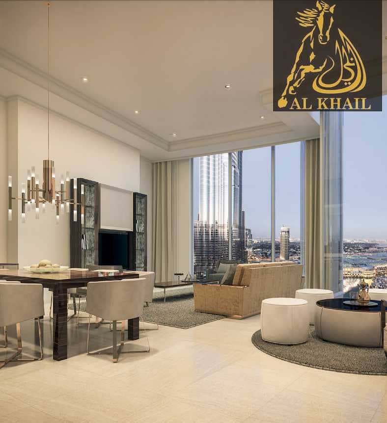 12 Amazing Boulevard View! Own Elegant 1BR in Downtown Dubai