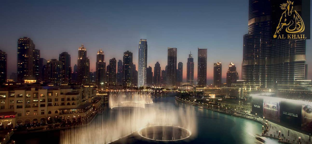 15 Amazing Boulevard View! Own Elegant 1BR in Downtown Dubai