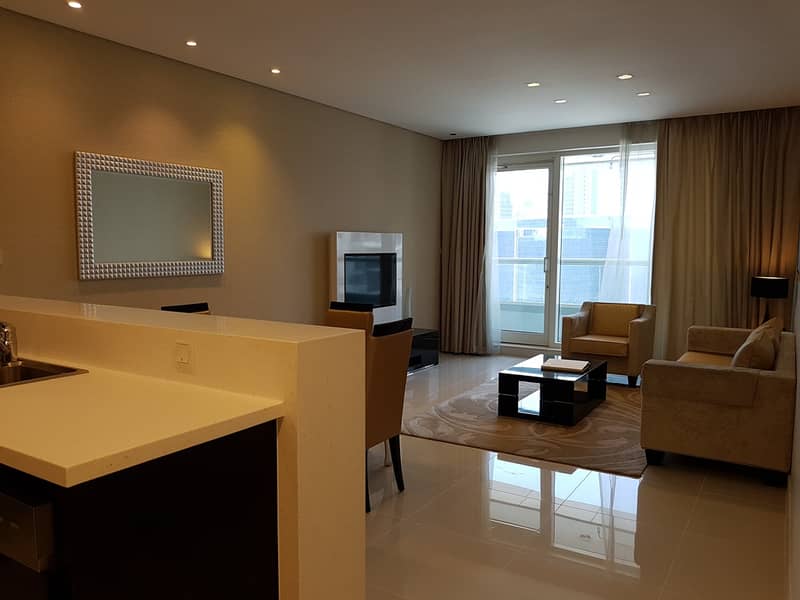 Canal View | Fully Furnished 1 Bed | Higher Floor