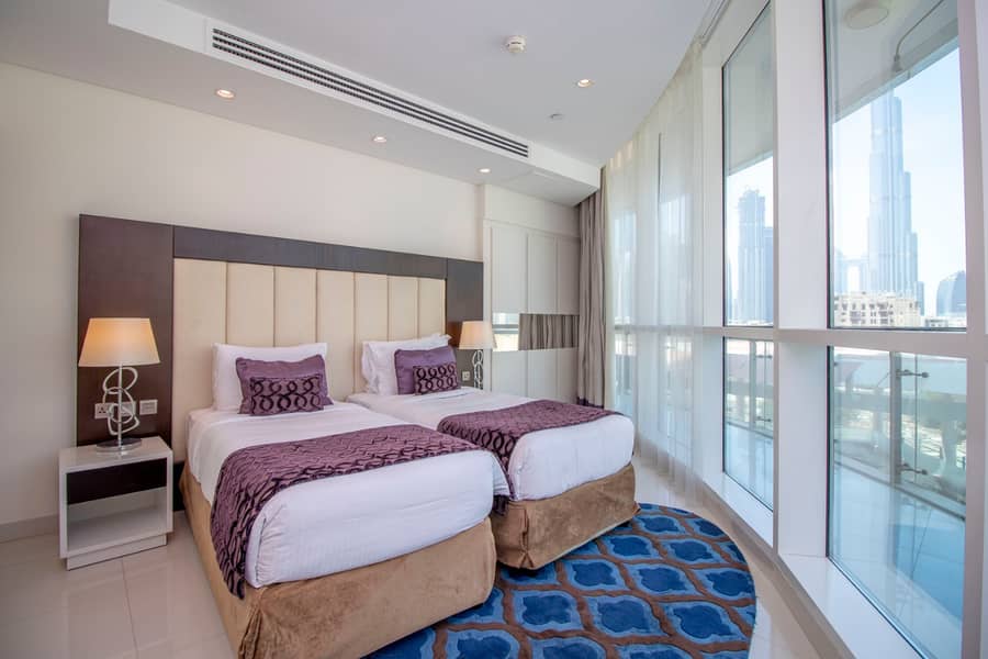 8 Luxury Fully Furnished 2 Bed | Burj View