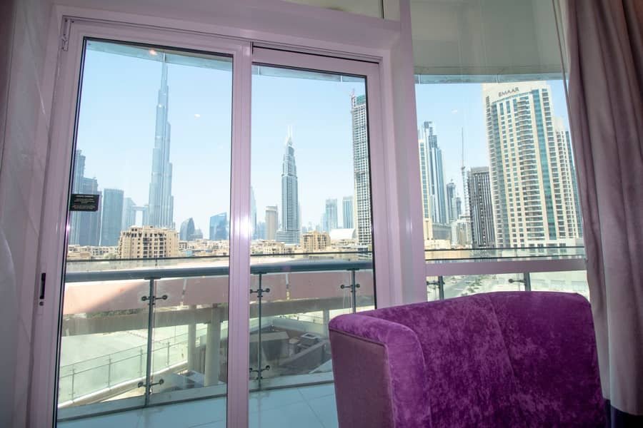 10 Luxury Fully Furnished 2 Bed | Burj View