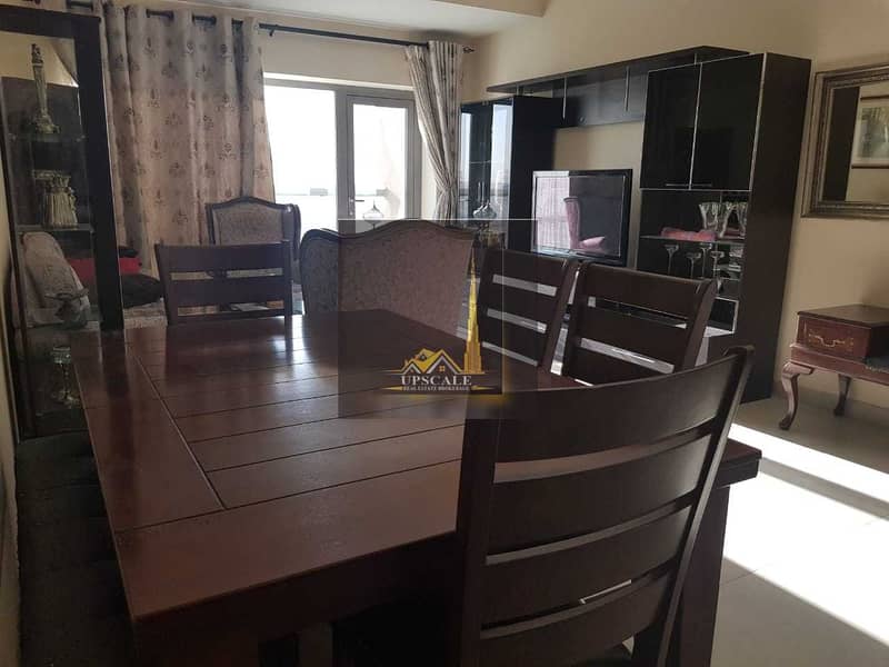59 Fully Furnished 1Bhk Chiller free only 41k in Dubai land
