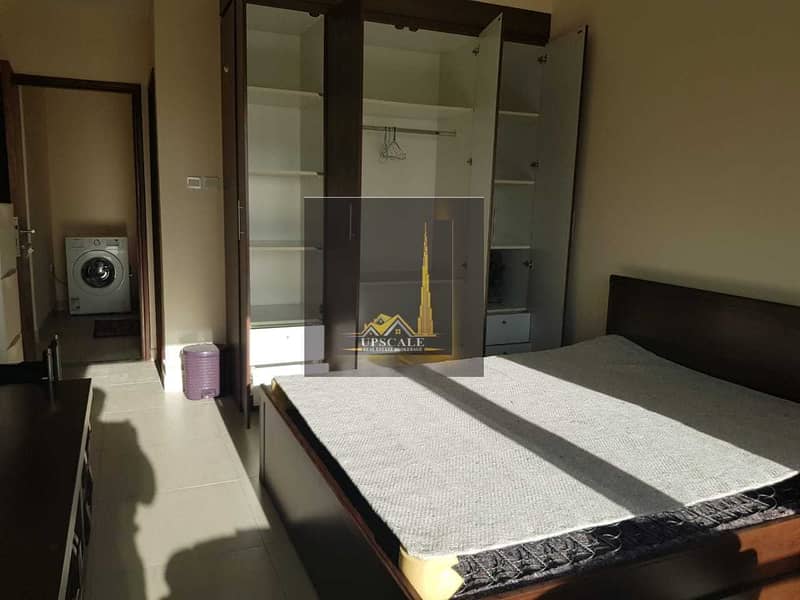 72 Fully Furnished 1Bhk Chiller free only 41k in Dubai land