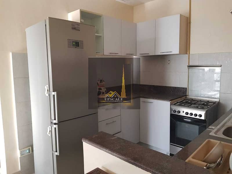 81 Fully Furnished 1Bhk Chiller free only 41k in Dubai land