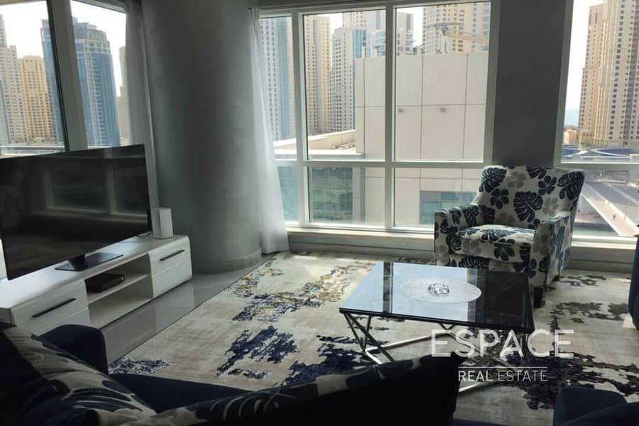 3 Brand New Furniture | 3 Bedrooms | Full Marina View