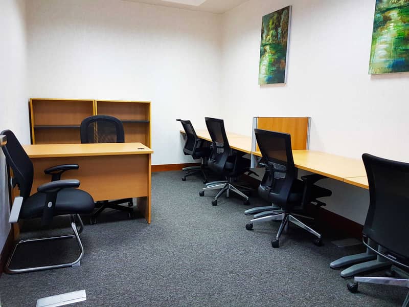 7 READY TO MOVE/WELL KEPT OFFICE
