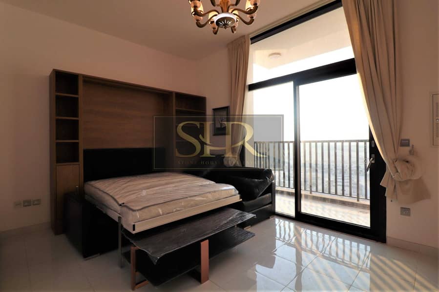 13 Convertible Bed | Fully Furnished Studio in Al Furjan