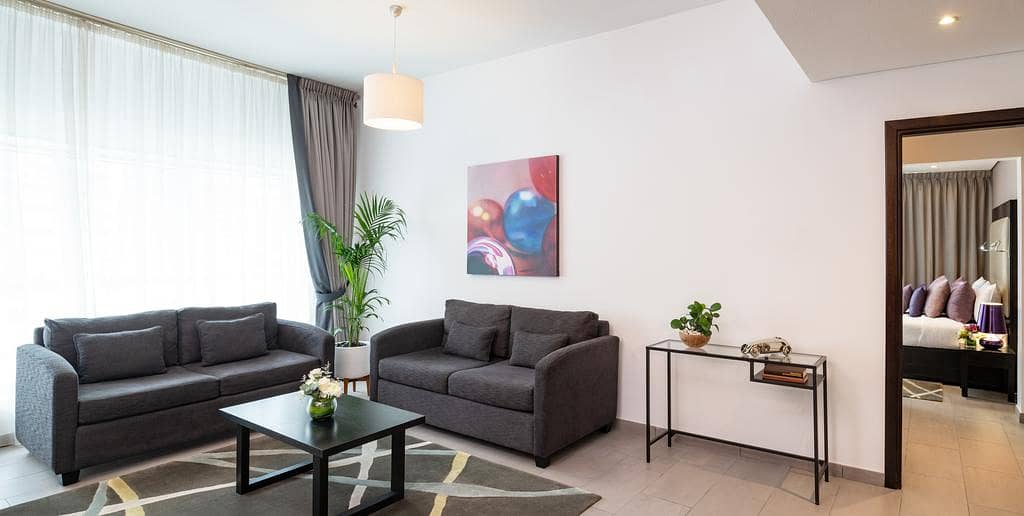 All Utilities Included | Fully Furnished One Bedroom | Serviced Apartment