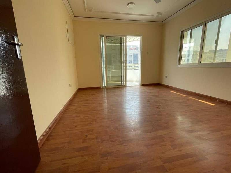 1BHK 32k 1MONTH FREE with balcony in Al Muteena Main Road  Side. . .