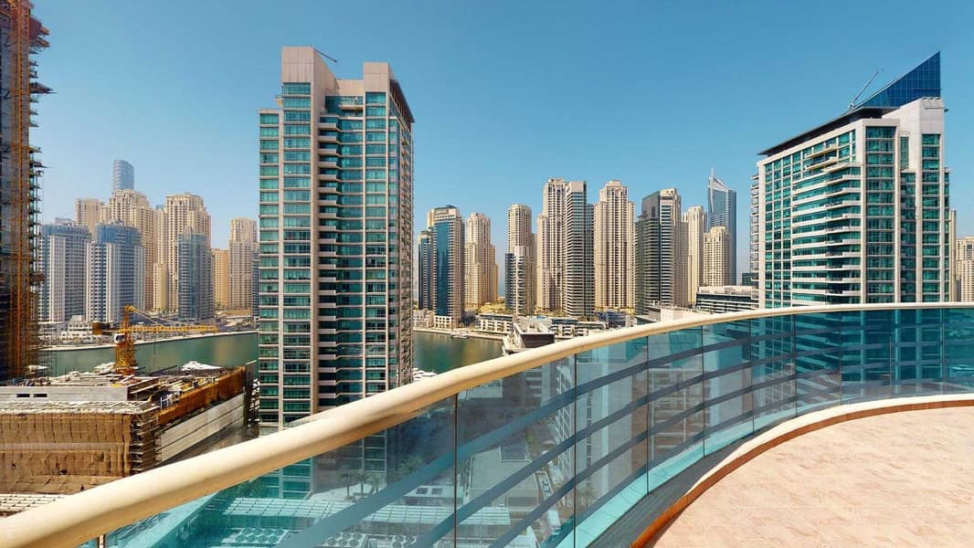 Marina views | 1K AED commission only | Huge terrace