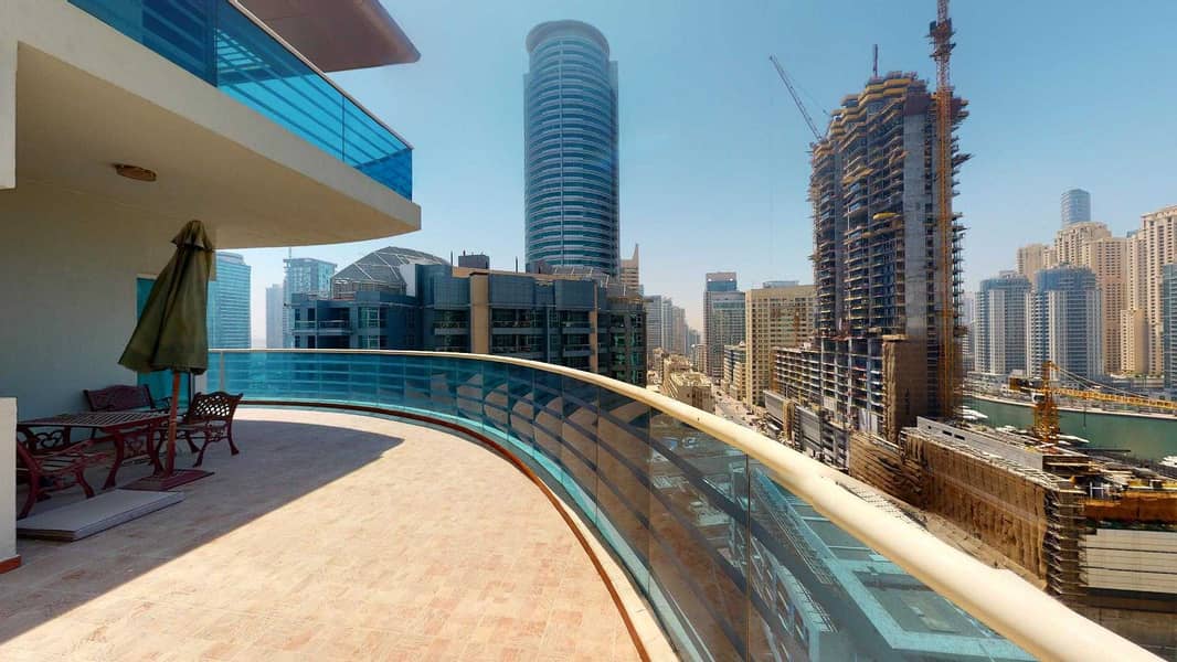 21 Marina views | 1K AED commission only | Huge terrace