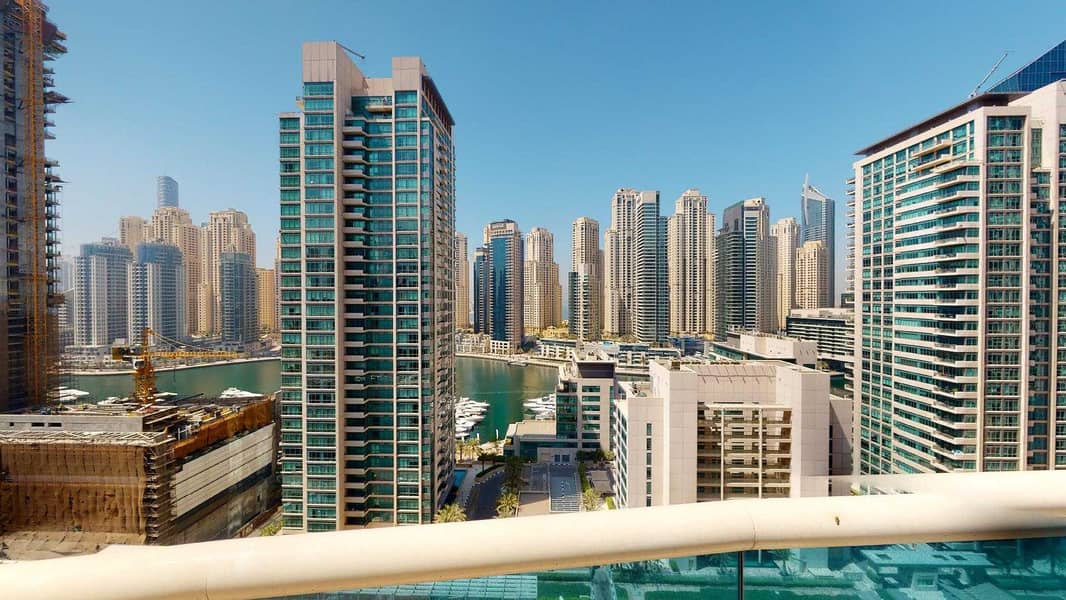 23 Marina views | 1K AED commission only | Huge terrace