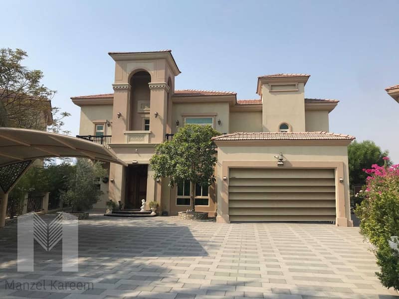 Perfectly Upgraded inside-out  4 BR Mediterranean  villa in Jumeirah Island
