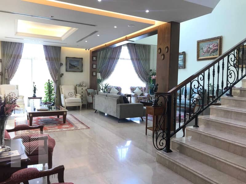 12 Perfectly Upgraded inside-out  4 BR Mediterranean  villa in Jumeirah Island