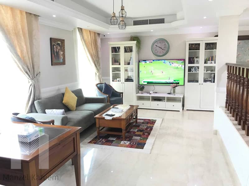 19 Perfectly Upgraded inside-out  4 BR Mediterranean  villa in Jumeirah Island