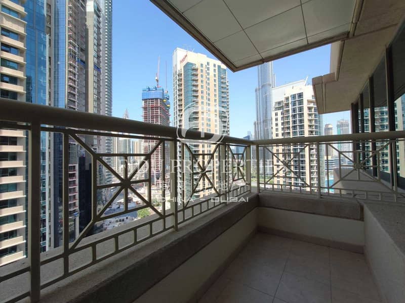 2 Burj and Fountain view | Mid floor | Vacant now